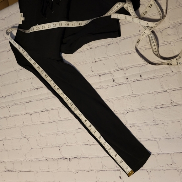 Aritzia Wilfred Free Black Lace Up Top Size S - Picture 8 of 9